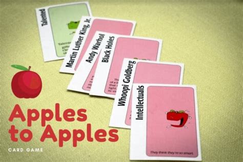 How To Play Apples To Apples .